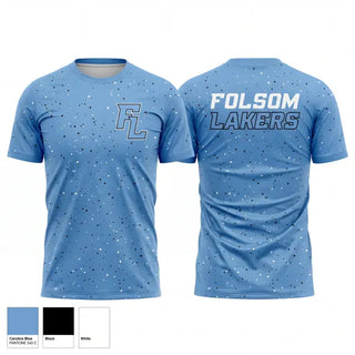 Short Sleeve Performance Shirt, Folsom Lakers, Baseball, Teamtime, Team time, sublimation, custom sports apparel, team uniforms, spirit wear, spiritwear, sports uniforms, custom shirts, team store, custom team store, fundraiser sports, apparel fundraiser