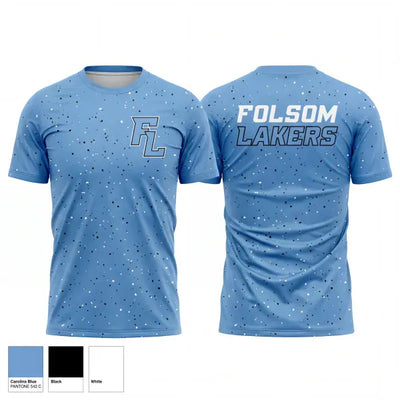 Folsom Lakers 58191301 Short Sleeve Performance Shirt - 1