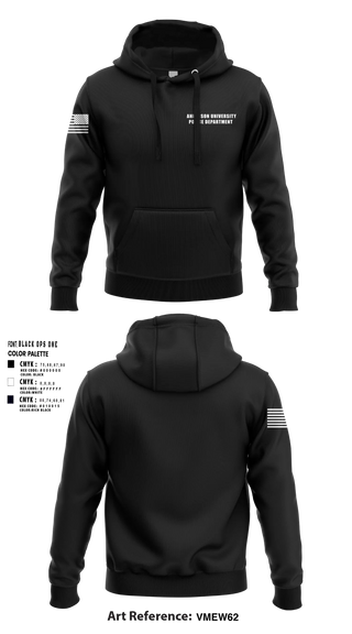 Hoodie, Anderson University Police Department, Police, Teamtime, Team time, sublimation, custom sports apparel, team uniforms, spirit wear, spiritwear, sports uniforms, custom shirts, team store, custom team store, fundraiser sports, apparel fundraiser