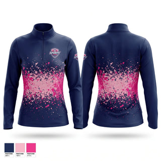 Quarter Zip Jacket, East Greenbush Xpress Lightning, Softball, Teamtime, Team time, sublimation, custom sports apparel, team uniforms, spirit wear, spiritwear, sports uniforms, custom shirts, team store, custom team store, fundraiser sports, apparel fundraiser