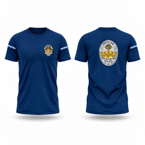 Old School Cotton Feel Shirt, Hackleburg Police Department, Police, Teamtime, Team time, sublimation, custom sports apparel, team uniforms, spirit wear, spiritwear, sports uniforms, custom shirts, team store, custom team store, fundraiser sports, apparel fundraiser