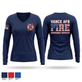 Vance AFB Fire & Emergency Services Old School Cotton Feel Shirt - 1