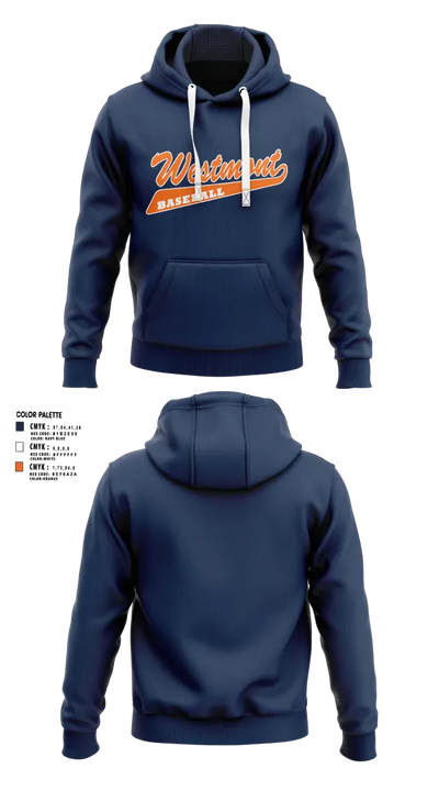 Westmont Youth Baseball 21491450 Hoodie - 6