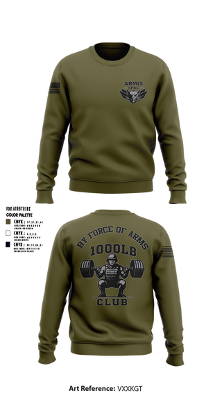 Crew Neck Sweatshirt, Armis SPRC, , Teamtime, Team time, sublimation, custom sports apparel, team uniforms, spirit wear, spiritwear, sports uniforms, custom shirts, team store, custom team store, fundraiser sports, apparel fundraiser