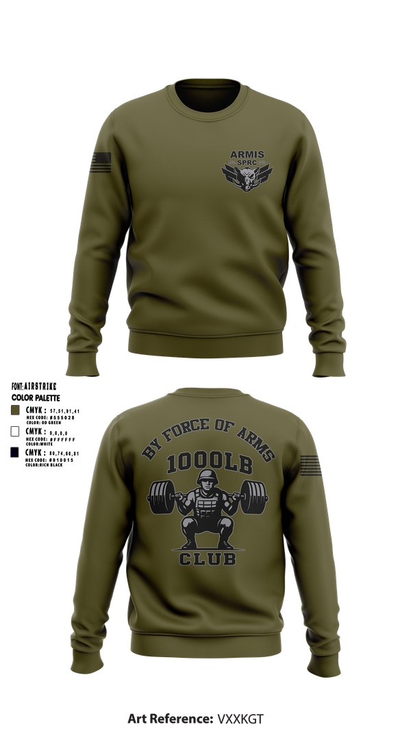 Crew Neck Sweatshirt, Armis SPRC, , Teamtime, Team time, sublimation, custom sports apparel, team uniforms, spirit wear, spiritwear, sports uniforms, custom shirts, team store, custom team store, fundraiser sports, apparel fundraiser