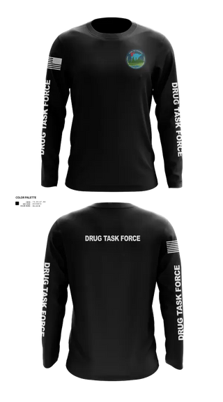 Long Sleeve Performance Shirt, Pine to Prairie Drug Task Force, Police, Teamtime, Team time, sublimation, custom sports apparel, team uniforms, spirit wear, spiritwear, sports uniforms, custom shirts, team store, custom team store, fundraiser sports, apparel fundraiser