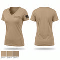 Dane County Sheriff’s Office Women's Short Sleeve V-neck Shirt - 1