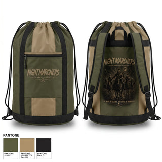 Gear Bag, Nightmarchers, Army, Teamtime, Team time, sublimation, custom sports apparel, team uniforms, spirit wear, spiritwear, sports uniforms, custom shirts, team store, custom team store, fundraiser sports, apparel fundraiser