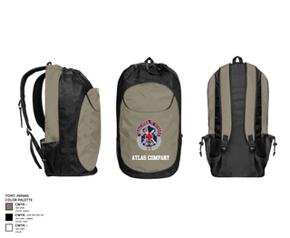 Gear Bag, Atlas Company, Army, Teamtime, Team time, sublimation, custom sports apparel, team uniforms, spirit wear, spiritwear, sports uniforms, custom shirts, team store, custom team store, fundraiser sports, apparel fundraiser
