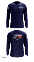 D2 Violent Crime Reduction Team  Long Sleeve Performance Shirt - 3