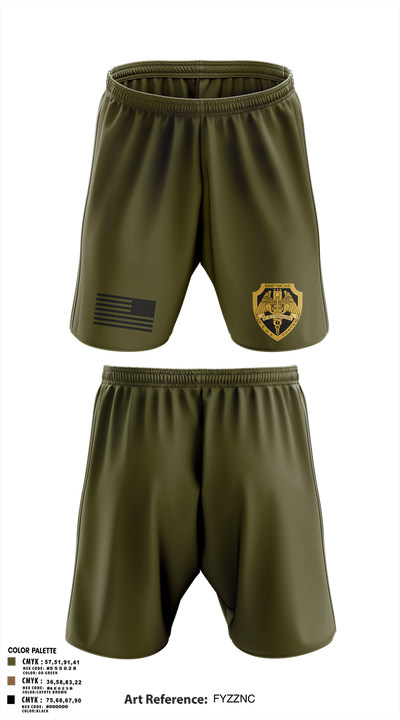 Hammer platoon, 566th MCAS 87088190 Athletic Shorts With Pockets - 1