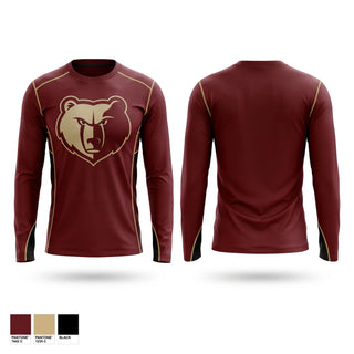 Long Sleeve Performance Shirt, Bowie Bears, Spirit Store, Teamtime, Team time, sublimation, custom sports apparel, team uniforms, spirit wear, spiritwear, sports uniforms, custom shirts, team store, custom team store, fundraiser sports, apparel fundraiser