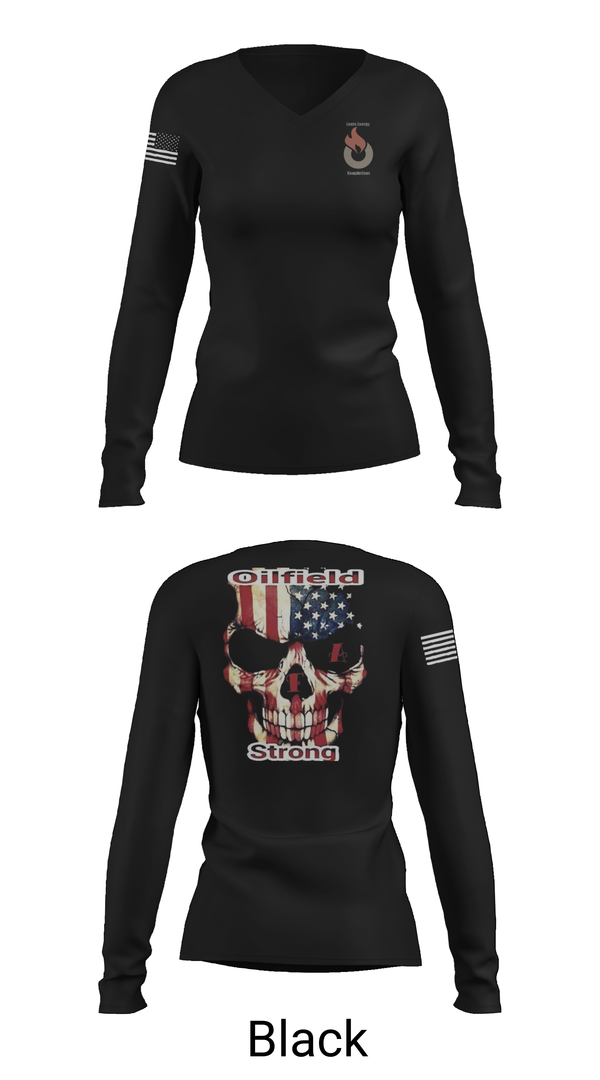 Womens Long Sleeve Vneck Shirt, Lewis Energy, , Teamtime, Team time, sublimation, custom sports apparel, team uniforms, spirit wear, spiritwear, sports uniforms, custom shirts, team store, custom team store, fundraiser sports, apparel fundraiser