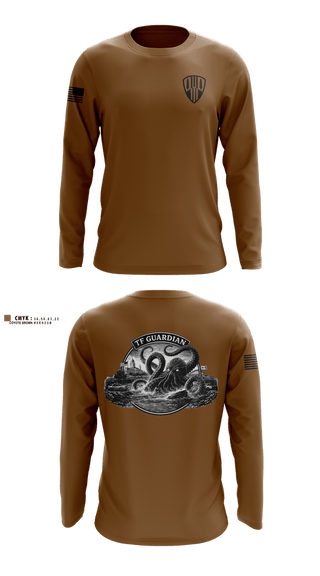 Long Sleeve Performance Shirt, TF Guardian, Army, Teamtime, Team time, sublimation, custom sports apparel, team uniforms, spirit wear, spiritwear, sports uniforms, custom shirts, team store, custom team store, fundraiser sports, apparel fundraiser