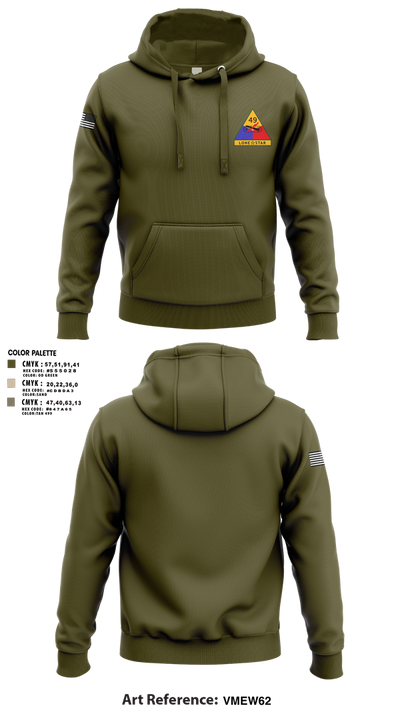 49th Armored 63475164 Hoodie - 1