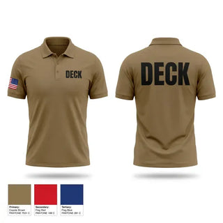 Short Sleeve Performance Polo, DECK, Navy, Teamtime, Team time, sublimation, custom sports apparel, team uniforms, spirit wear, spiritwear, sports uniforms, custom shirts, team store, custom team store, fundraiser sports, apparel fundraiser
