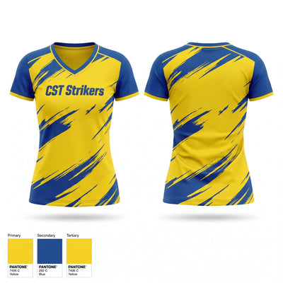 CST Strikers Women's Short Sleeve V-neck Shirt - 1