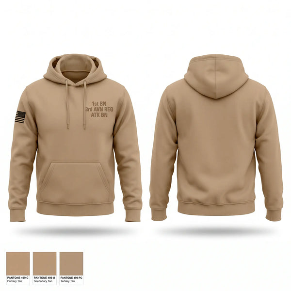 Hoodie, 1st BN, 3rd AVN REG ATK BN, Army, Teamtime, Team time, sublimation, custom sports apparel, team uniforms, spirit wear, spiritwear, sports uniforms, custom shirts, team store, custom team store, fundraiser sports, apparel fundraiser