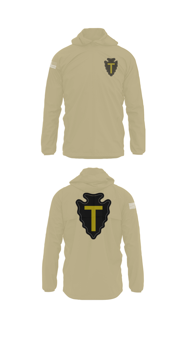 Windbreaker, B CO 3-141, Army, Teamtime, Team time, sublimation, custom sports apparel, team uniforms, spirit wear, spiritwear, sports uniforms, custom shirts, team store, custom team store, fundraiser sports, apparel fundraiser