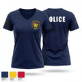 SCOTLAND NECK POLICE DEPARTMENT 60970122 Women's Short Sleeve V-neck Shirt - 2