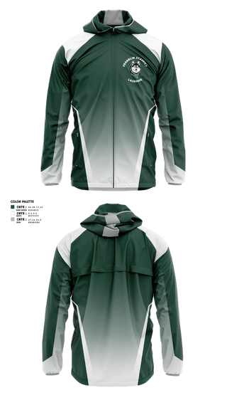 Windbreaker, Franklin Academy Lacrosse, Men's Lacrosse, Teamtime, Team time, sublimation, custom sports apparel, team uniforms, spirit wear, spiritwear, sports uniforms, custom shirts, team store, custom team store, fundraiser sports, apparel fundraiser