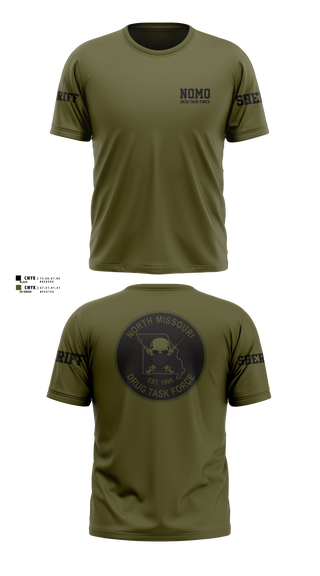 Old School Cotton Feel Shirt, North Missouri Drug Task Force, Police, Teamtime, Team time, sublimation, custom sports apparel, team uniforms, spirit wear, spiritwear, sports uniforms, custom shirts, team store, custom team store, fundraiser sports, apparel fundraiser