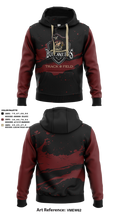 Bellflower high school Track & Field 82786723 Hoodie - 1