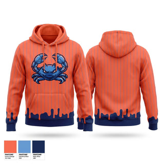 Hoodie, Back bay blue crabs, Baseball, Teamtime, Team time, sublimation, custom sports apparel, team uniforms, spirit wear, spiritwear, sports uniforms, custom shirts, team store, custom team store, fundraiser sports, apparel fundraiser