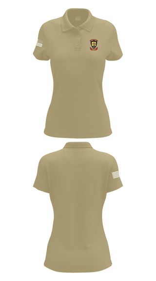 Women's Short Sleeve Performance Polo, 2nd Battalion 5th Marine, Marines, Teamtime, Team time, sublimation, custom sports apparel, team uniforms, spirit wear, spiritwear, sports uniforms, custom shirts, team store, custom team store, fundraiser sports, apparel fundraiser
