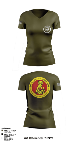 Women's Short Sleeve Vneck Shirt, Weapons Field Training, , Teamtime, Team time, sublimation, custom sports apparel, team uniforms, spirit wear, spiritwear, sports uniforms, custom shirts, team store, custom team store, fundraiser sports, apparel fundraiser