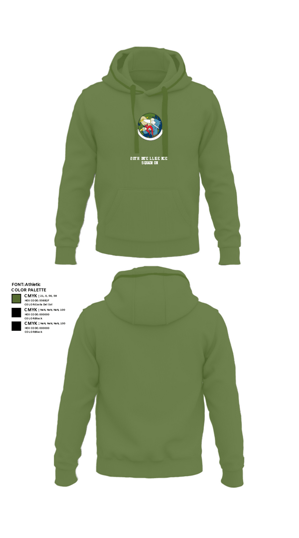 Hoodie, 20th Intelligence Squadron, Air Force, Teamtime, Team time, sublimation, custom sports apparel, team uniforms, spirit wear, spiritwear, sports uniforms, custom shirts, team store, custom team store, fundraiser sports, apparel fundraiser