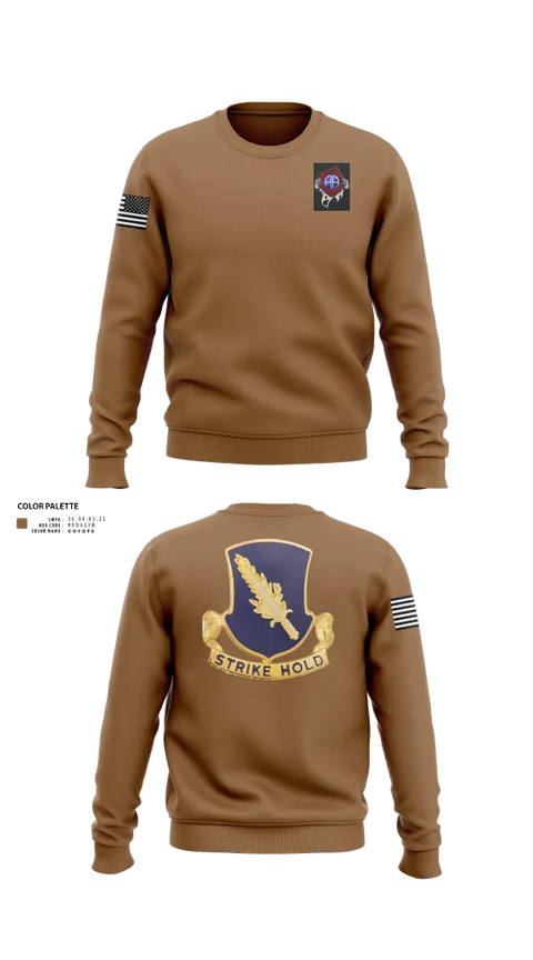 Crew Neck Sweatshirt, , Army, Teamtime, Team time, sublimation, custom sports apparel, team uniforms, spirit wear, spiritwear, sports uniforms, custom shirts, team store, custom team store, fundraiser sports, apparel fundraiser