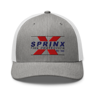 SPRINX FIRE PROTECTION 22334846 Retro Trucker Hat | Yupoong 6606