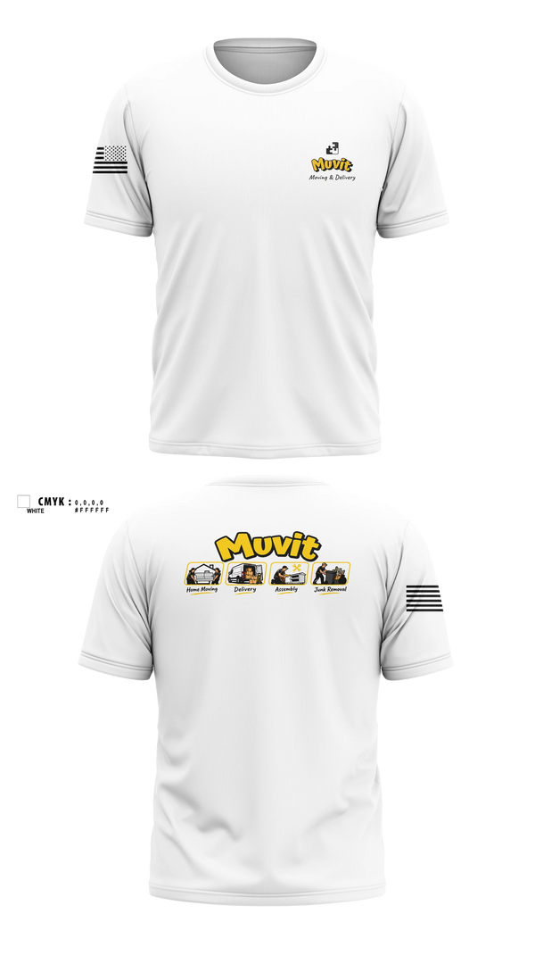 Muvit 8063137 Short Sleeve Performance Shirt - 21