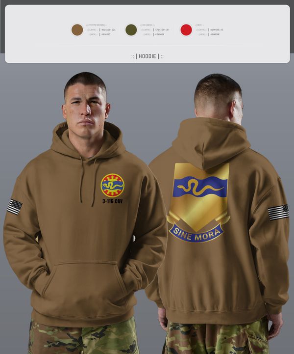Hoodie, 3-116 CAV, , Teamtime, Team time, sublimation, custom sports apparel, team uniforms, spirit wear, spiritwear, sports uniforms, custom shirts, team store, custom team store, fundraiser sports, apparel fundraiser