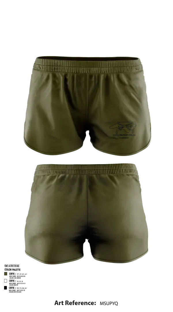 Ranger Panties, 514th MP CO, Army, Teamtime, Team time, sublimation, custom sports apparel, team uniforms, spirit wear, spiritwear, sports uniforms, custom shirts, team store, custom team store, fundraiser sports, apparel fundraiser