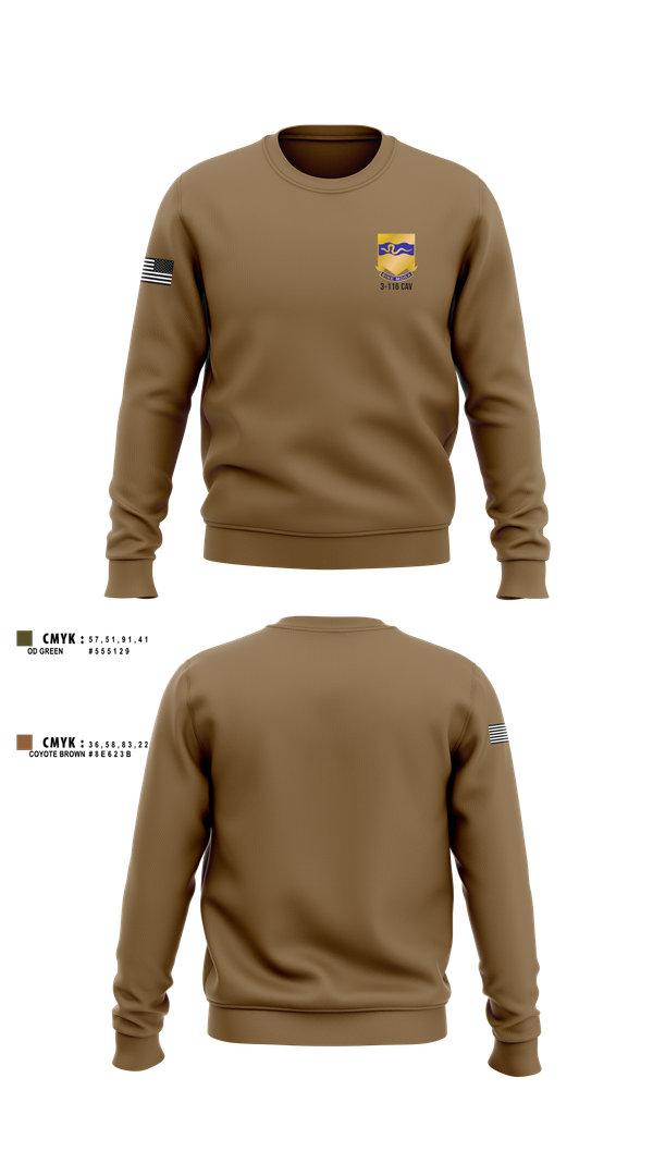 Crew Neck Sweatshirt, 3-116 CAV, , Teamtime, Team time, sublimation, custom sports apparel, team uniforms, spirit wear, spiritwear, sports uniforms, custom shirts, team store, custom team store, fundraiser sports, apparel fundraiser