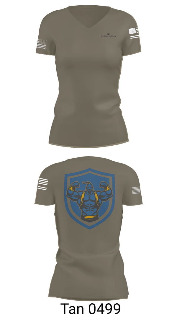 Womens Short Sleeve Vneck Shirt, 3rd Chemical Brigade H2F, Army, Teamtime, Team time, sublimation, custom sports apparel, team uniforms, spirit wear, spiritwear, sports uniforms, custom shirts, team store, custom team store, fundraiser sports, apparel fundraiser