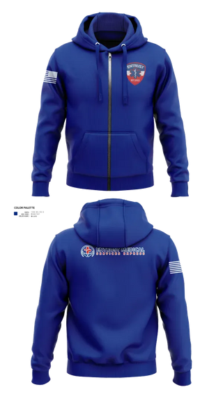 Zip Hoodie, Entrust Medical Services Express, EMS/EMT, Teamtime, Team time, sublimation, custom sports apparel, team uniforms, spirit wear, spiritwear, sports uniforms, custom shirts, team store, custom team store, fundraiser sports, apparel fundraiser