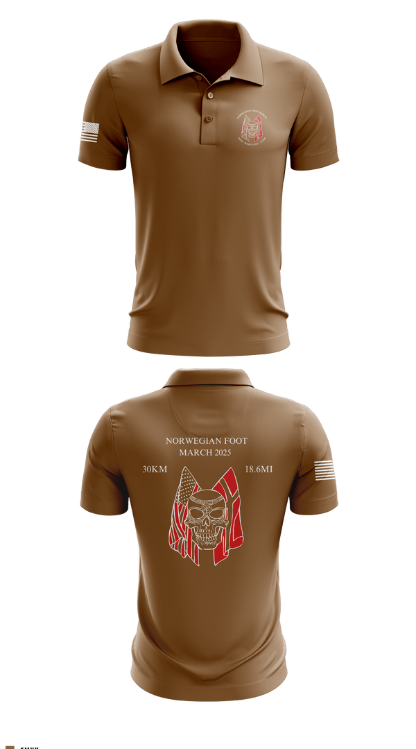 Short Sleeve Performance Polo, Forged Gold Battalion, Army, Teamtime, Team time, sublimation, custom sports apparel, team uniforms, spirit wear, spiritwear, sports uniforms, custom shirts, team store, custom team store, fundraiser sports, apparel fundraiser