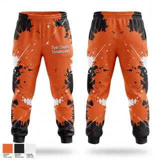Sweatpants, Dyer County Tomahawks, Baseball, Teamtime, Team time, sublimation, custom sports apparel, team uniforms, spirit wear, spiritwear, sports uniforms, custom shirts, team store, custom team store, fundraiser sports, apparel fundraiser