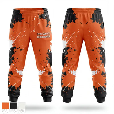 Dyer County Tomahawks 6526413 Sweatpants - 1