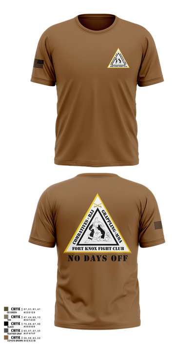 Fort Knox Fight Club Short Sleeve Performance Shirt - 7