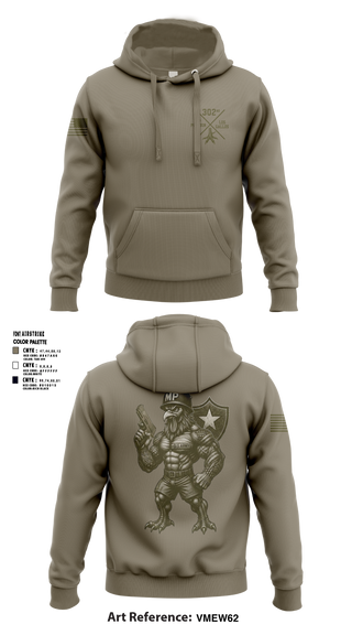 Hoodie, 1st PLT Roosters, Army, Teamtime, Team time, sublimation, custom sports apparel, team uniforms, spirit wear, spiritwear, sports uniforms, custom shirts, team store, custom team store, fundraiser sports, apparel fundraiser