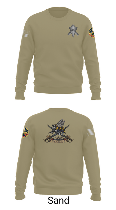 Seabee Crew Neck Sweatshirt - 81