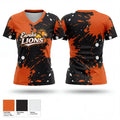 Eureka Lions 30324806 Women's Short Sleeve V-neck Shirt - 1