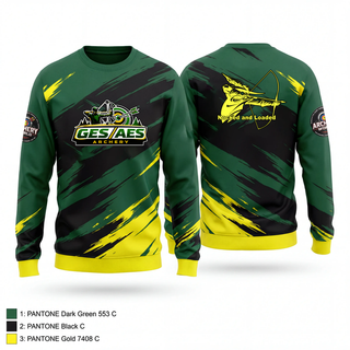 Crew Neck Sweatshirt, GES / AES ARCHERY, E-Sports, Teamtime, Team time, sublimation, custom sports apparel, team uniforms, spirit wear, spiritwear, sports uniforms, custom shirts, team store, custom team store, fundraiser sports, apparel fundraiser