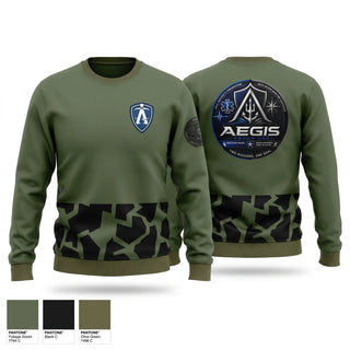 Crew Neck Sweatshirt, AEGIS Group USA, Police, Teamtime, Team time, sublimation, custom sports apparel, team uniforms, spirit wear, spiritwear, sports uniforms, custom shirts, team store, custom team store, fundraiser sports, apparel fundraiser