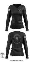 Bennettsville Police 90771724 Women's Long Sleeve V-neck Shirt - 1