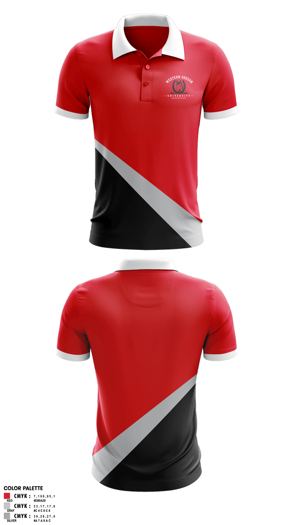Short Sleeve Performance Polo, Western Oregon University Equestrian, Spirit Store, Teamtime, Team time, sublimation, custom sports apparel, team uniforms, spirit wear, spiritwear, sports uniforms, custom shirts, team store, custom team store, fundraiser sports, apparel fundraiser